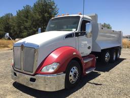 2017 Kenworth T680 Super 10 Dump Truck,