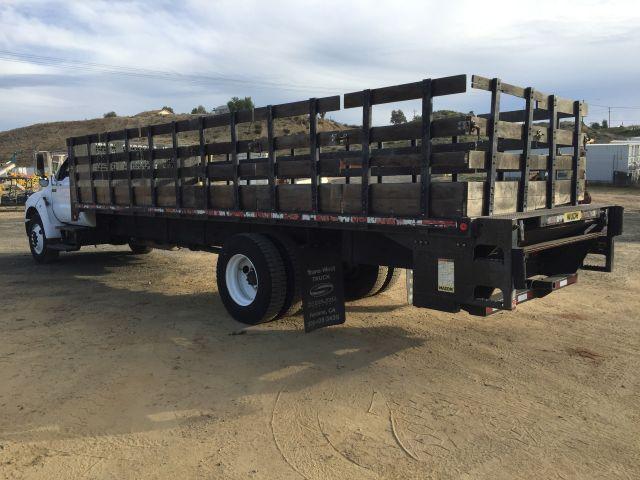 Ford F650XL Flatbed Truck,