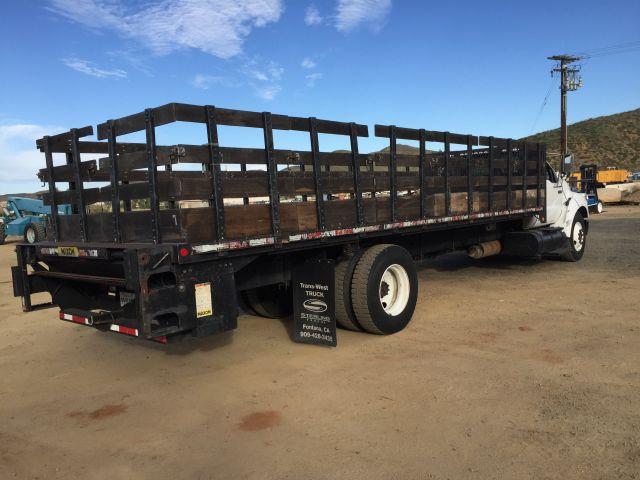 Ford F650XL Flatbed Truck,