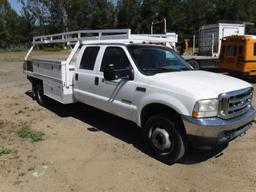 Ford F450 Crew Cab Flatbed Truck,