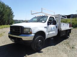 Ford F450XL Flatbed Truck,