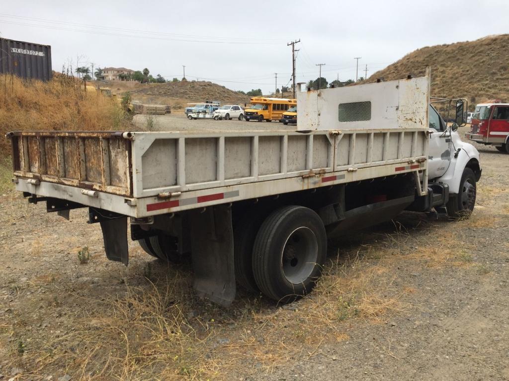 Ford F-650 Flatbed Dump Truck,