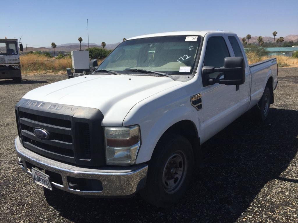 2009 Ford F250 Extended Cab Pickup,