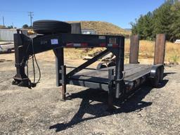 2011 Zieman 1195 Gooseneck Equipment Trailer,