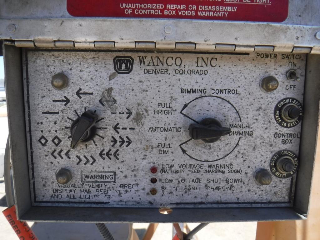 2000 Wanco WTSP110-LSAC Arrow Board,