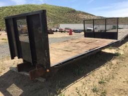 14' Flatbed Truck Body w/Headache Rack.