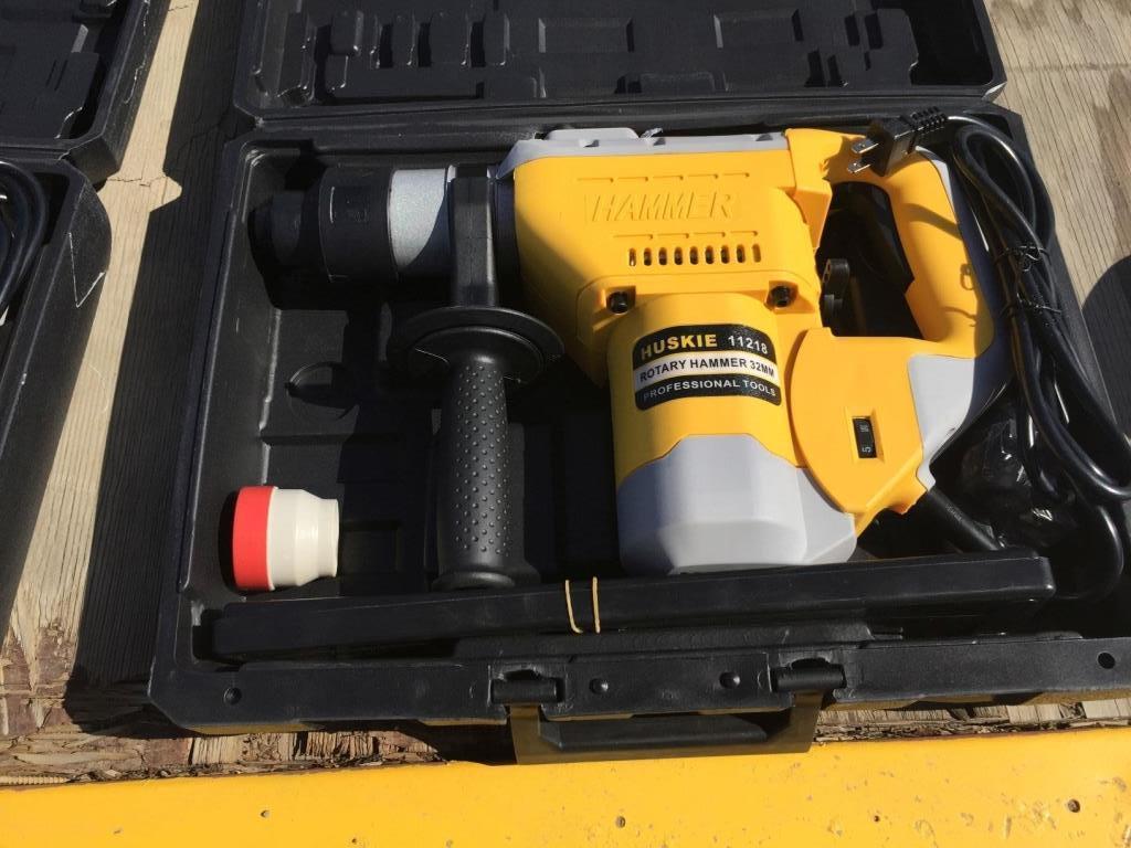 Unused Huskie 11218SDS Rotary Hammer Drill,