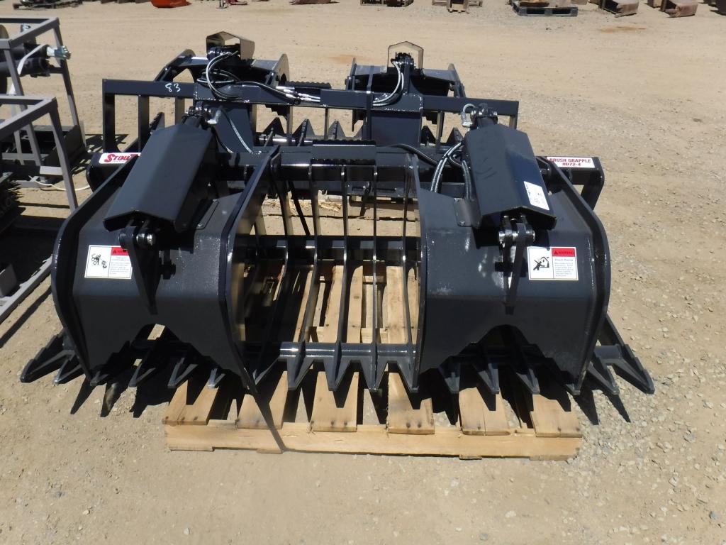 Unused 2020 Stout HD72-4 72" Close-Tine Brush