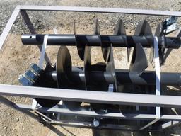 Unused 2020 JCT Hydraulic Auger Attachment,