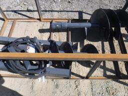 Unused Wolverine Hydraulic Auger Attachment,