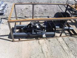 Unused Wolverine Hydraulic Auger Attachment,