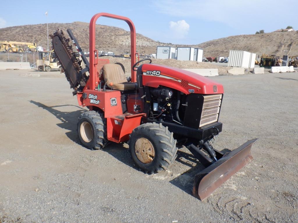 Ditch Witch RT40 Off-Set Trencher,