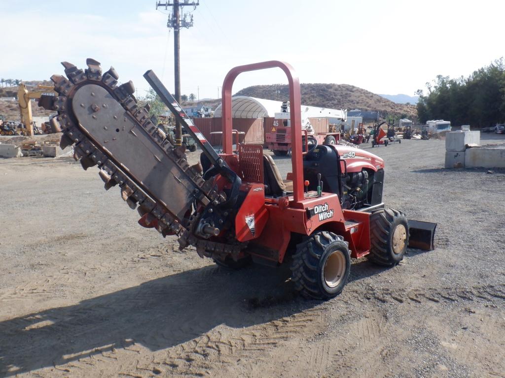 Ditch Witch RT40 Off-Set Trencher,