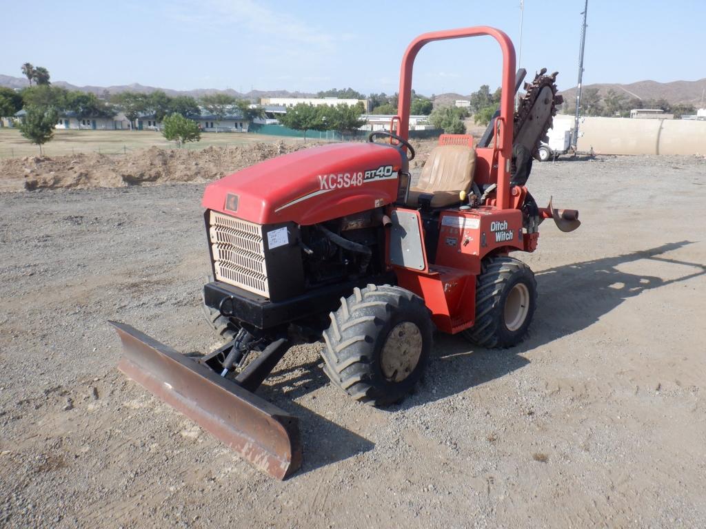 Ditch Witch RT40 Off-Set Trencher,