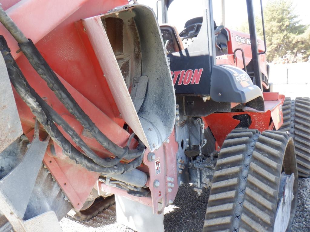 2014 Ditch Witch RT120 Quad Crawler Rock Saw,