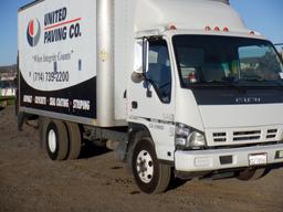 Isuzu NPR Van Truck,