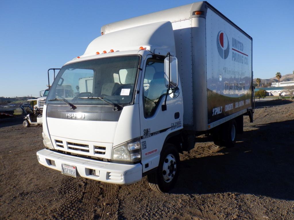 Isuzu NPR Van Truck,