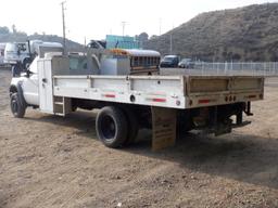Ford F550 Flatbed Truck,