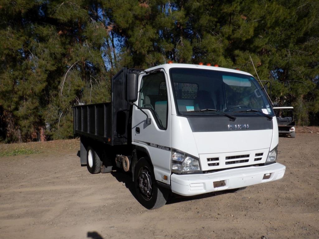 Isuzu NPR HD Flatbed Dump Truck