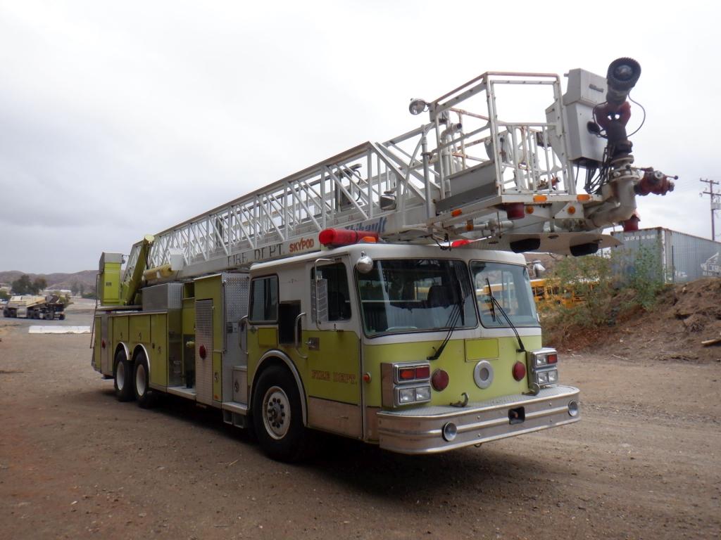 Pierre Thibault Skypod Fire Truck,