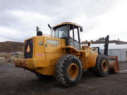 2002 John Deere 644H Wheel Loader,