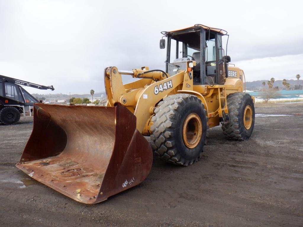 2002 John Deere 644H Wheel Loader,