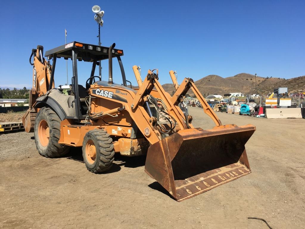 2010 Case 580 Super N Backhoe,