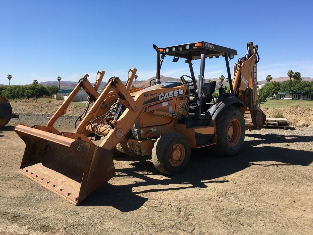 2010 Case 580 Super N Backhoe,