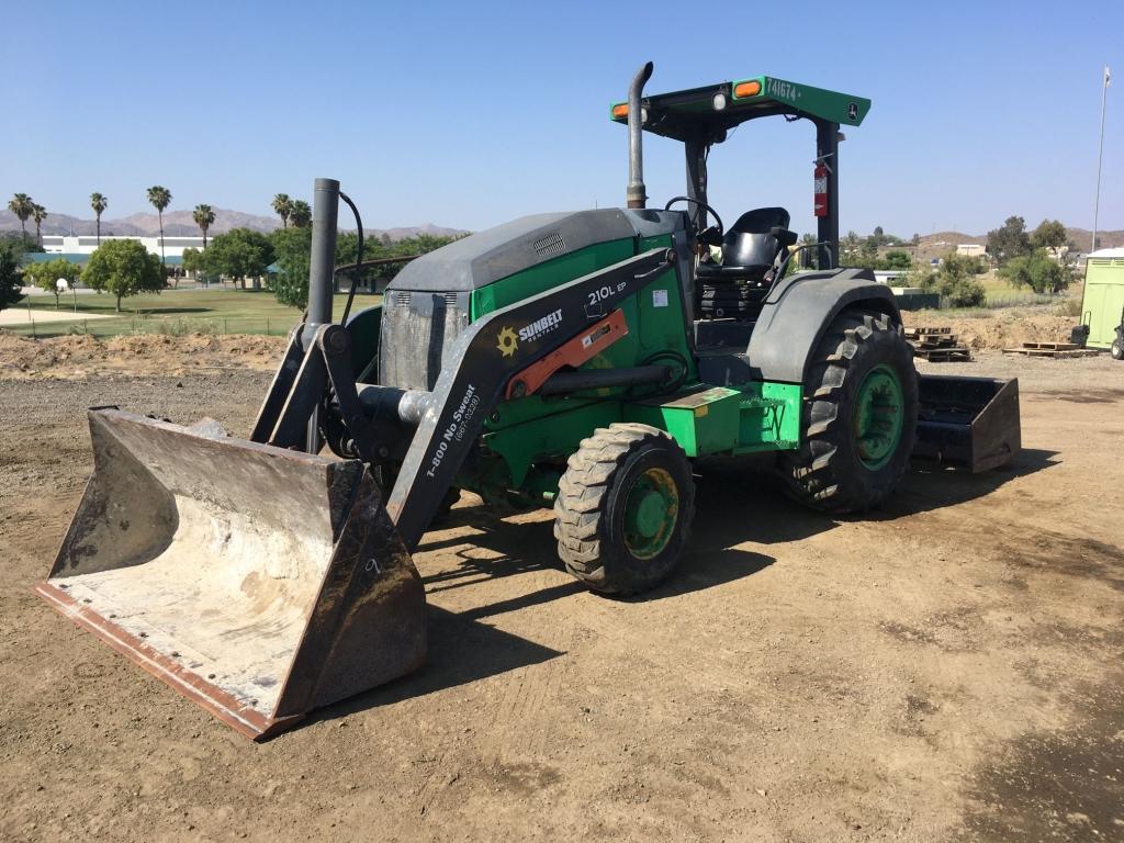 2015 John Deere 210LEP Landscape Loader,