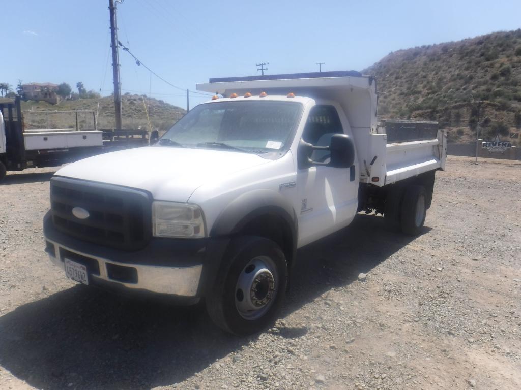 Ford F550 Dump Truck,