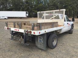 Chevrolet Silverado 3500 Crew Cab Flatbed Truck,