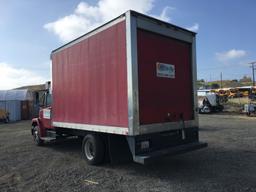 Freightliner FL50 Refrigerated Van Truck,