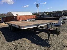 Zieman Tilt Bed Equipment Trailer,