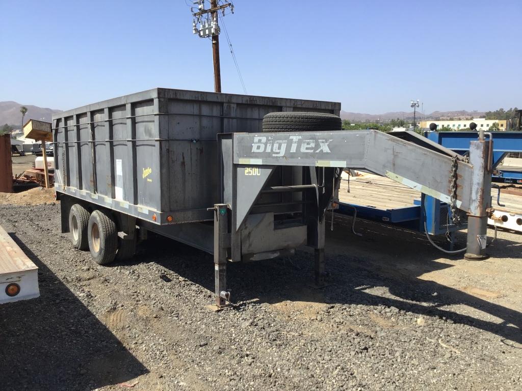 Big Tex 25DU Dump Trailer,