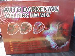 Unused Auto Darkening Welding Helmet.