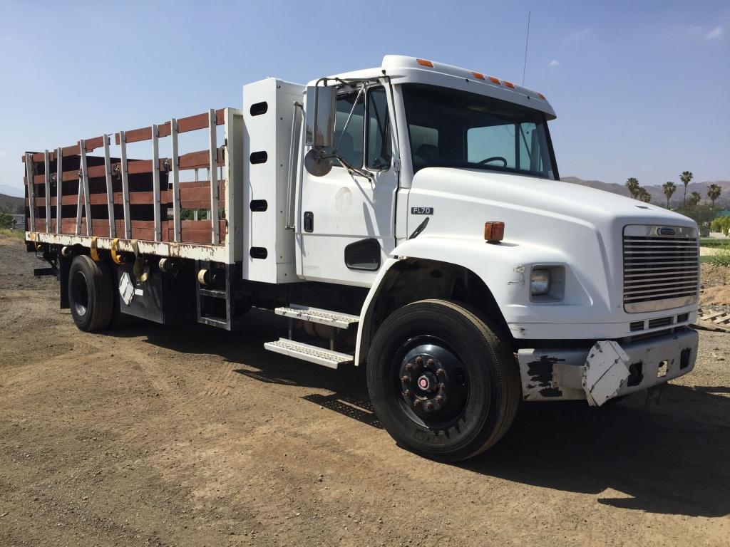 Freightliner FL70 Flatbed Truck,