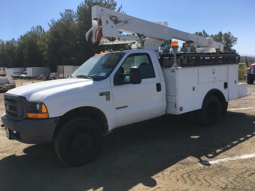 Ford F550 Bucket Truck,