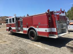 Pierce Manufacturing Fire Truck,