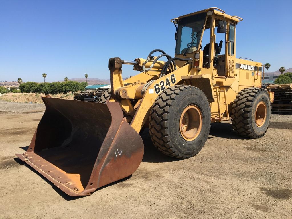 John Deere 624G Wheel Loader,