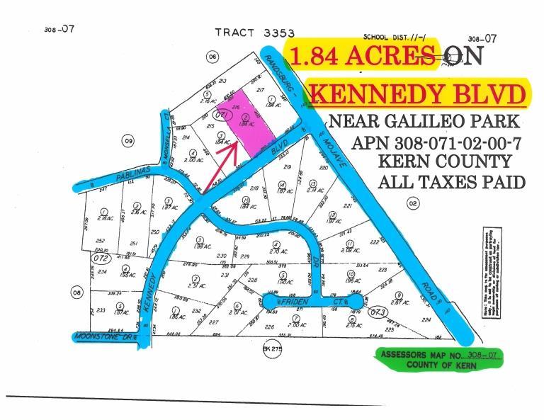 1.84 Acre Vacant Parcel in California City,