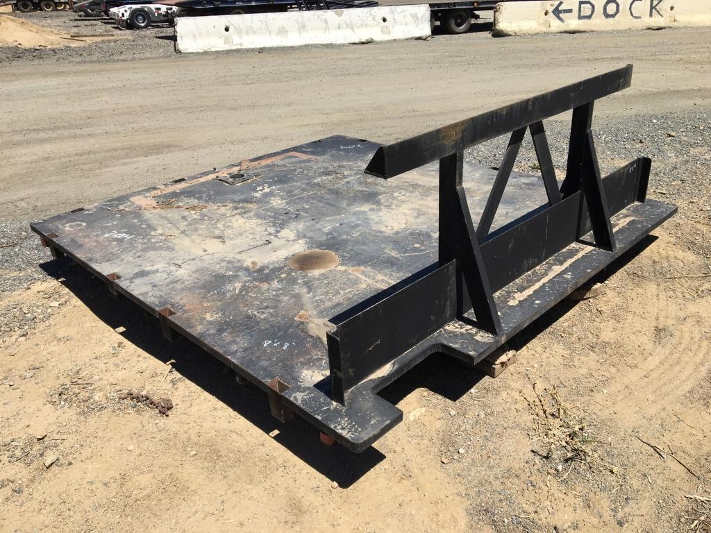 8' x 8' Steel Flatbed Bed.