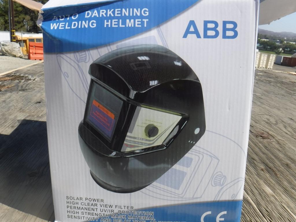 Unused Auto Darkening Welding Helmet.