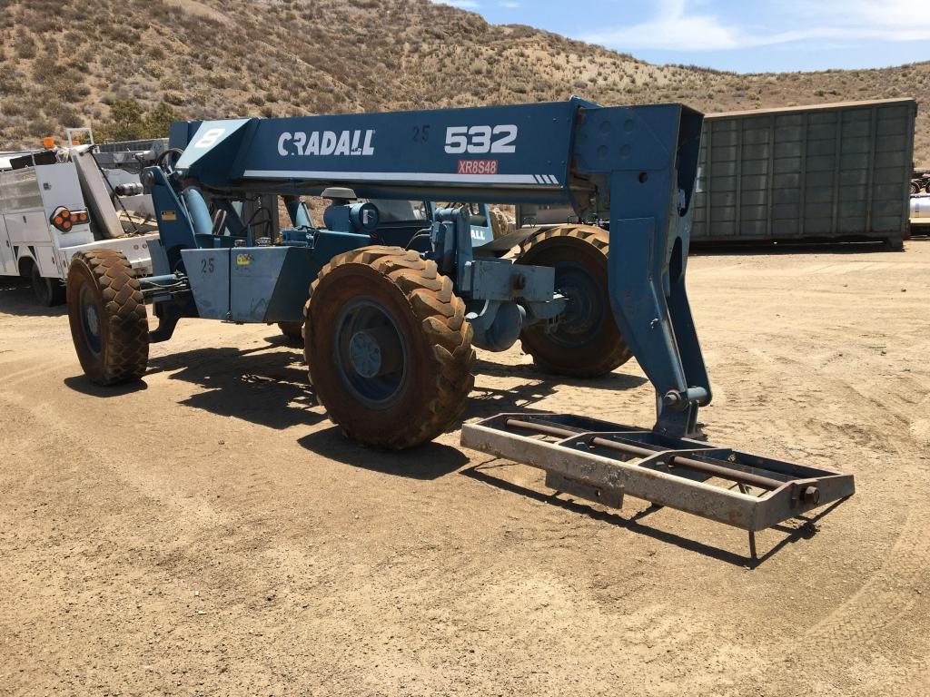 Gradall 532 Forward Reach Forklift,