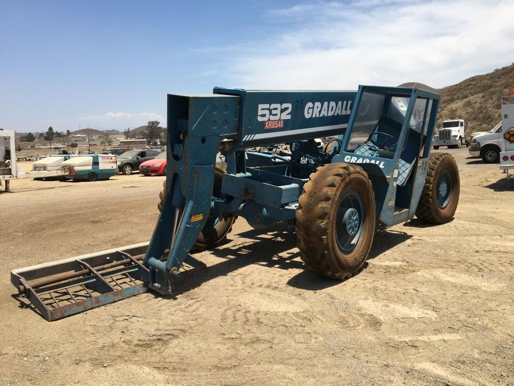 Gradall 532 Forward Reach Forklift,