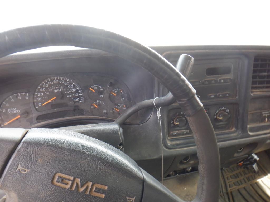 GMC 3500 Flatbed Truck,