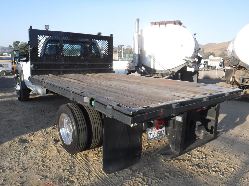 2012 Ford F550 Flatbed Truck,