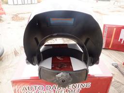 Unused Auto Darkening Welding Helmet.