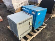 Pallet of Exide Industrial Battery Charger,