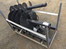 Unused JCT Hydraulic Auger Attachment,