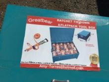 (16) Unused Greatbear 2in x 27ft Ratchet Straps,